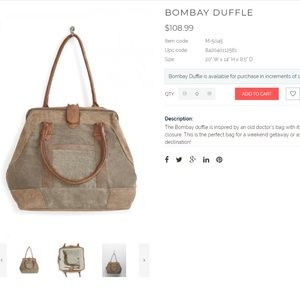 Mona B - Bombay Duffle